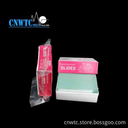 7102 Laboratory Glass Microscope Slides - Plain